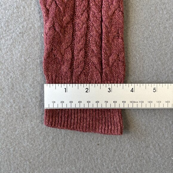 American Eagle Womens Cable Knit Sweater Cozy Cottagecore Preppy Casual Fall XL - Picture 12 of 16